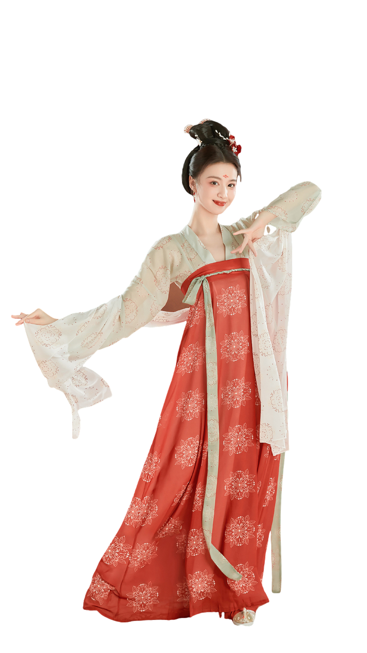 汉服模特展示
